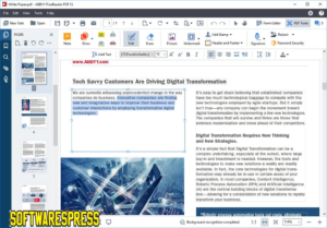 ABBYY FineReader PDF 15.0 Free Download Full Professional